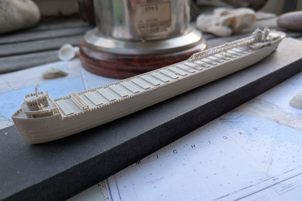 SS Arthur M. Anderson – 3D model render