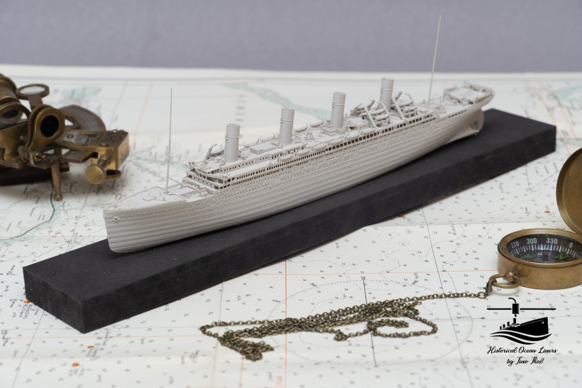 HMHS Britannic – 3D model render